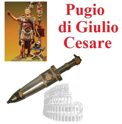 Pugio di giulio cesare pugnale storico dell'imperatore romano.